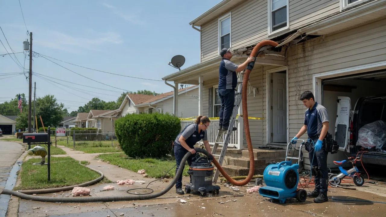 Water Damage Restoration in Everest, KS near me